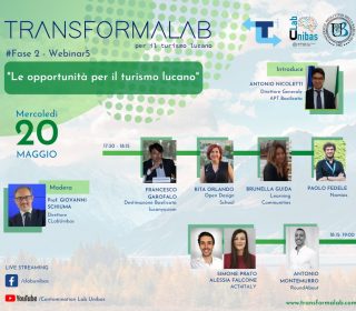 Trasformalab per il turismo lucano